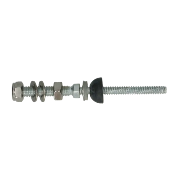 1 x Vis PANNEAU SOLAIRE M10X100 Longueur total 150 Inox A2