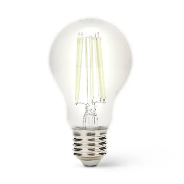 Lampadina LED a filamento, Goccia A60, 7W/1521lm, base E27, 4000K - CLASSE A