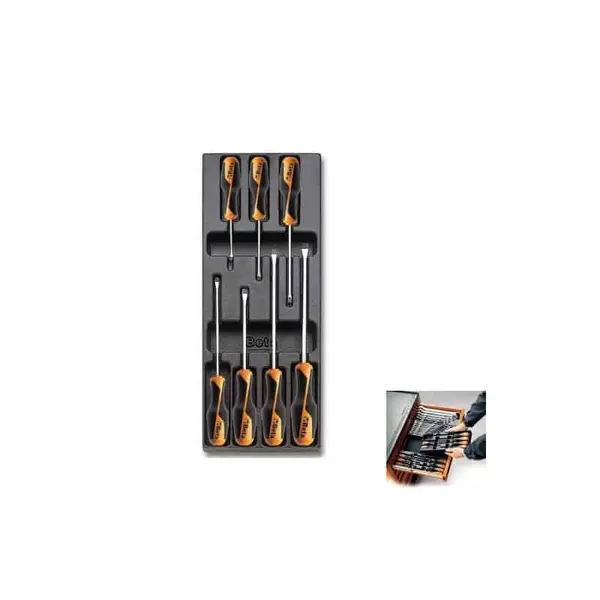 BETA Assortiment de 7 tournevis - 2424 T199 - 024240199