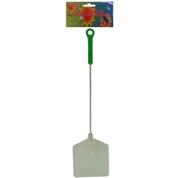 Pala Mata Moscas Mango Metalico R-628