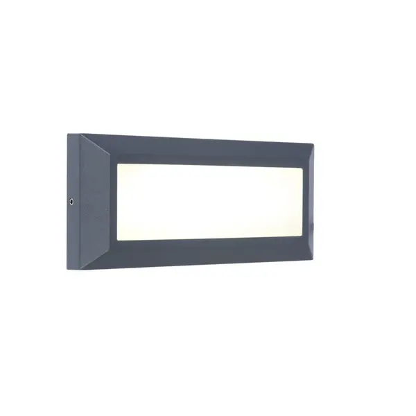 Applique Gris Foncé HELENA direct, LED Intégrée, 10W, 400 lumens, 4000K, IP54, 230V, Classe I - CALI