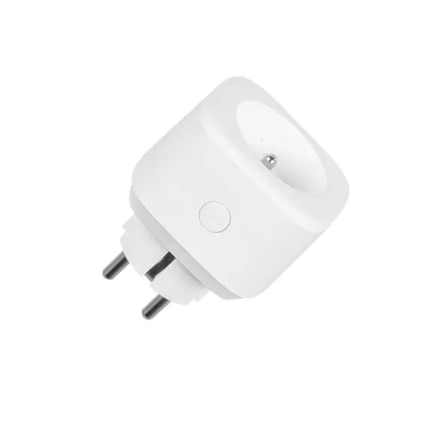 Lot de 3 prises connectées intérieures 16 A et 3680 W maxi - blanc