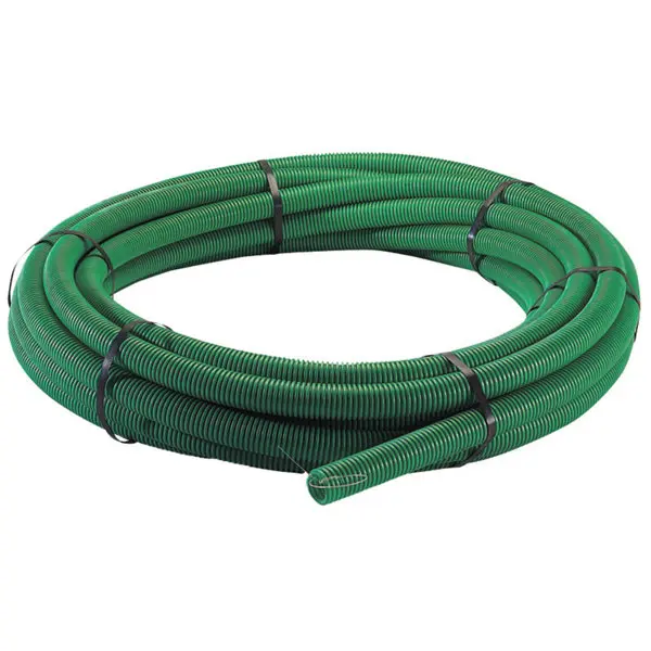 Gaine TPC annelée Ø 40 mm L. 25 m vert Ø 40 mm