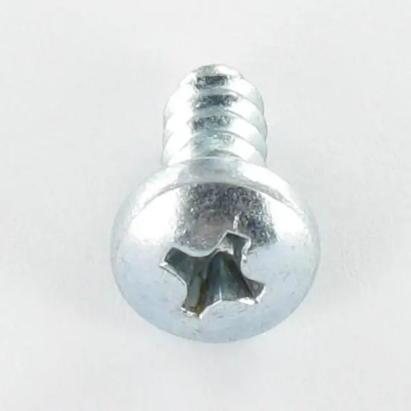 1 x Vis tôle tête cylindrique bombée large Phillips n° 3 6.3X16 Acier zingué