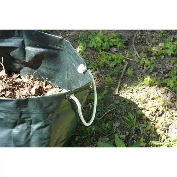 Sac à déchets de jardin TITANIUM - 65 x 65 x 65 cm - polyéthylène renforcé - CHALET & JARDIN