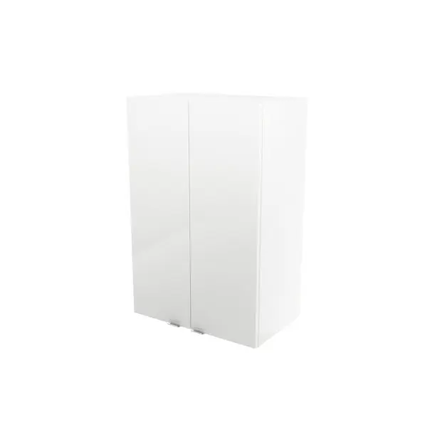 Armoire de salle de bains blanc Imandra L.60 x H.90 x P.36 cm