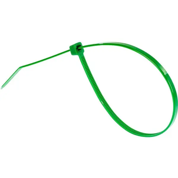 Fascette Stringicavo Verdi 2,5x100mm, 100 Pezzi, Robuste, Resistenti UV per Giardino, Piante e Cablaggi