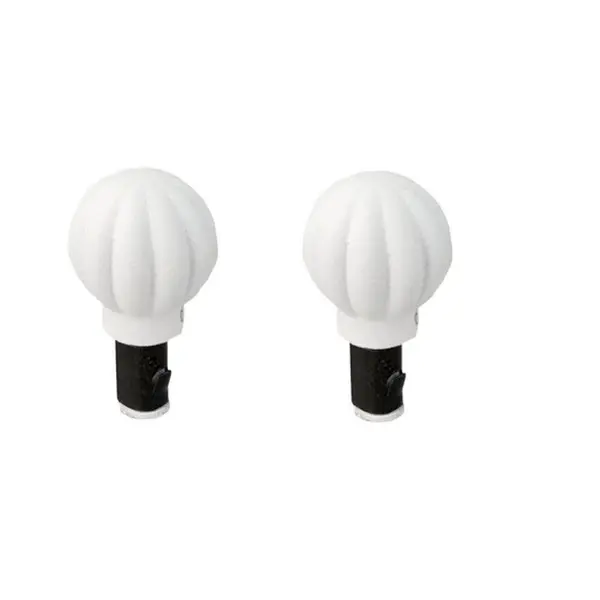 2 embouts pour barre de vitrage, Diam.10 mm, blanc Cosy, CESSOT - CESSOT