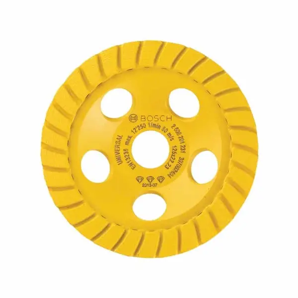 BOSCH Meule assiette diamantée Ø125mm Best for Universel Turbo - 2608201231