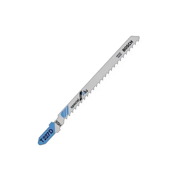 BOSCH 5 lames de scie sauteuse alu T227D - 2608631030