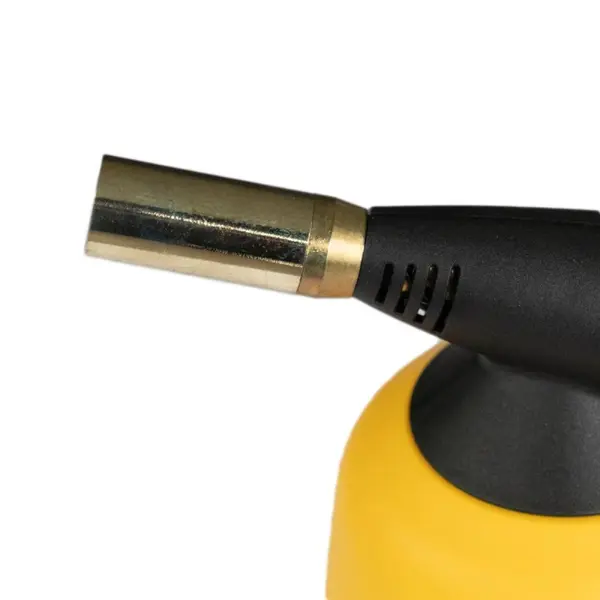 Lampe à souder gaz 1700W - Allumage piezo - 1200°C - Gaz Butane 190g - Chalumeau - VITO