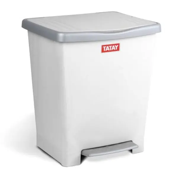 Cubo Pedal 23 L. Millenium Blanco Tatay