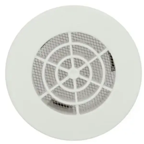 GRILLE D'AÉRATION INT AV MOUST Ø80 BLANC CARTON 10
