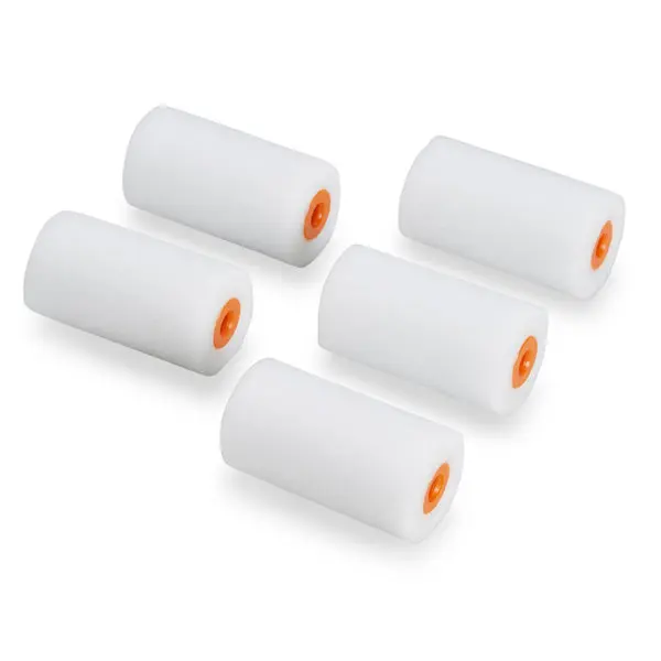 5 mini-rouleaux mousse