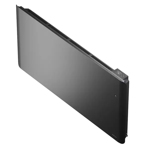 Radiateur horizontal 2en1 surfacique et fonte - EVOLUTION - gris - 2000W - programmable - détection fenêtre et présence - Noirot