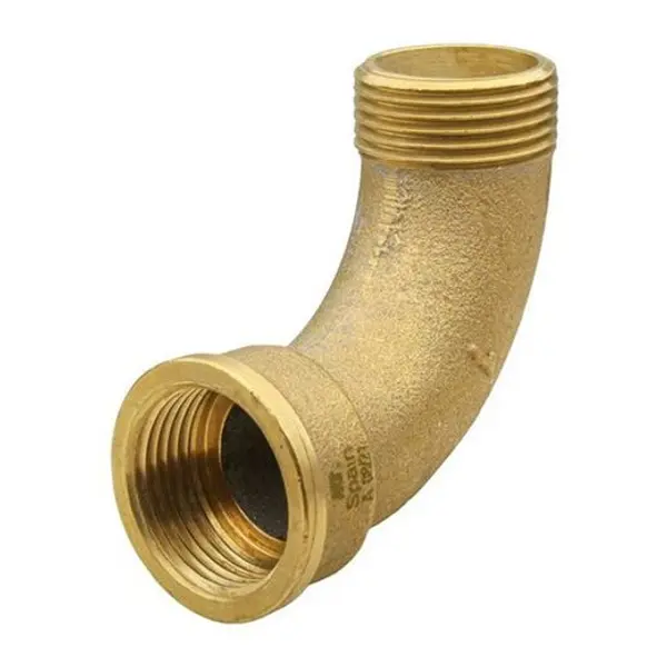 Curva 90º Latón Roscado M-H 3/4"