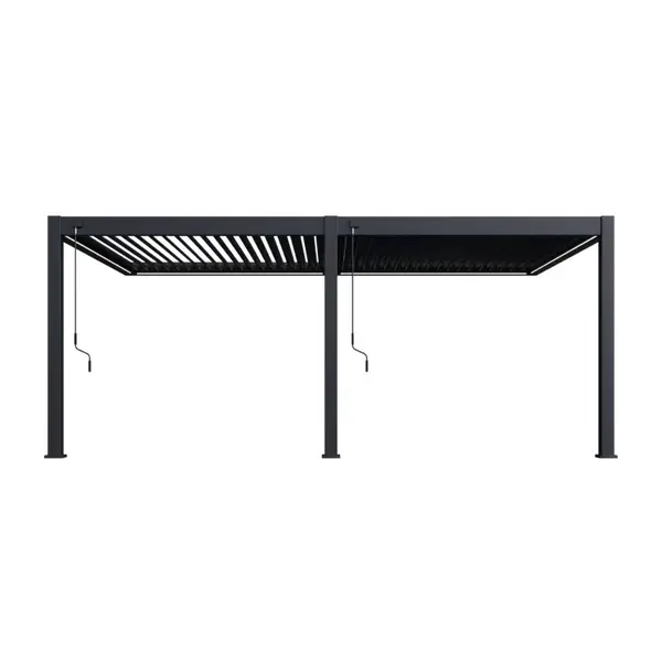 Kit LED pour pergola bioclimatique adossée 4 x 6 m - éclairage RVB connecté - Ombréa
