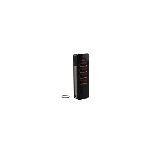 Emetteur telecommande à 4 canaux - pour motorisation porte de garage Sommer TD 500