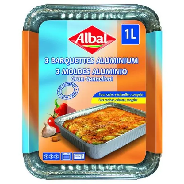 Albal Molde Aluminio 10 Canelones (3)
