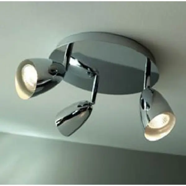Applique Chrome Einstein, Gu10, 3x 35W, IP20, 230V - CALI