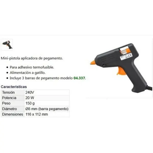 Dh Pistola Pegam.Termo Sellad.8Diam4308