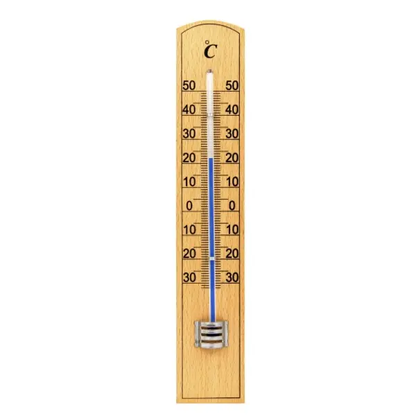 Termometro indoor/outdoor di legno 20cm