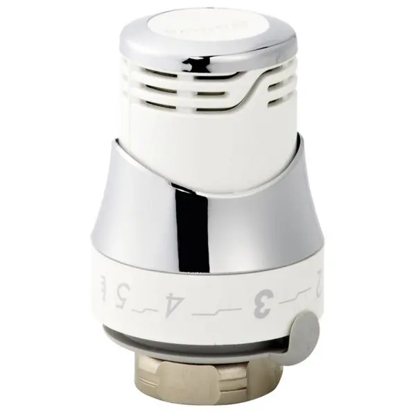 Set chrome pour tête thermostatique
