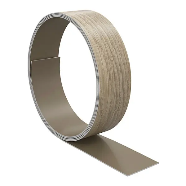 Bande de chant effet bois clair L. 300 cm x l. 4,2 cm