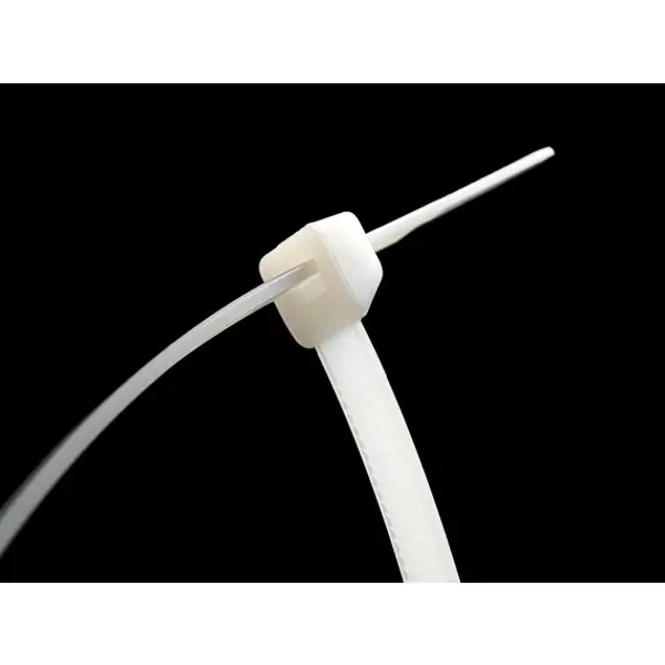 Fascette Stringicavo Bianche 7,6x550mm, 50 Pezzi, Robuste, Resistenti UV per Cablaggi Industriali e Professionali