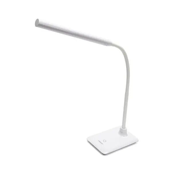 SLIM: Lampada da scrivania LED 6W, bianca. Interruttore "touch"