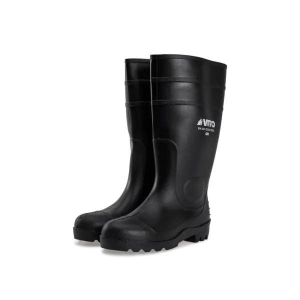 Botte Wellington - Pointure 45 - 100% PVC - Imperméable et Antiglisse - VITO