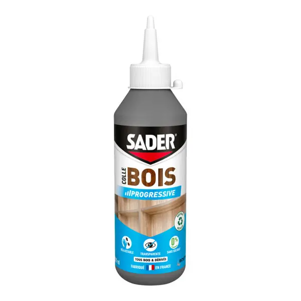 Colle bois prise progressive 500 ml