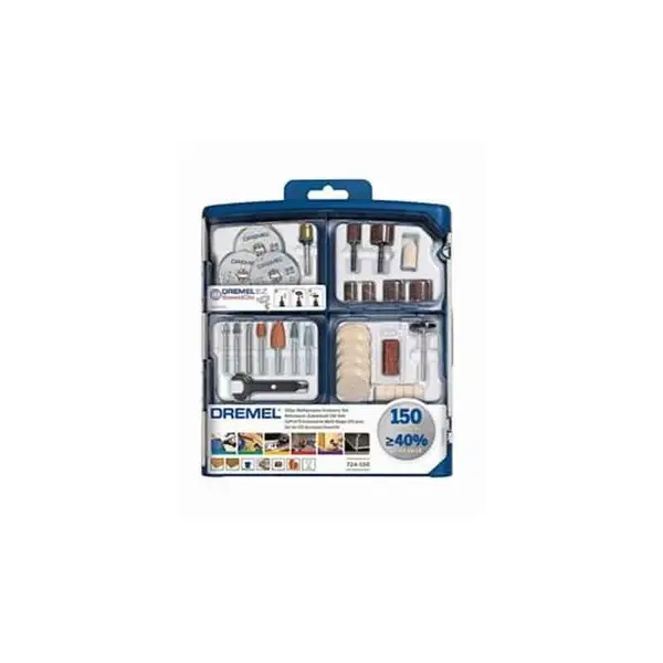 DREMEL Coffret 150 accessoires EZ SpeedClic - 724 - 2615S724JA