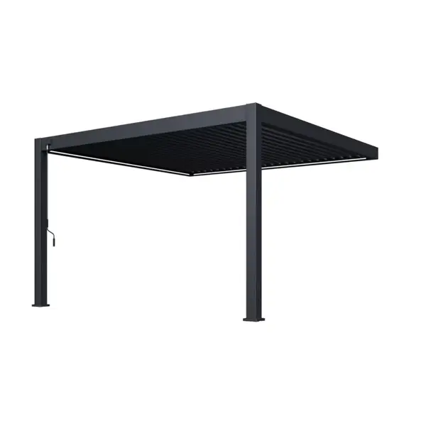 Kit LED pour pergola bioclimatique adossée 4 x 4 m - éclairage RVB connecté - Ombréa