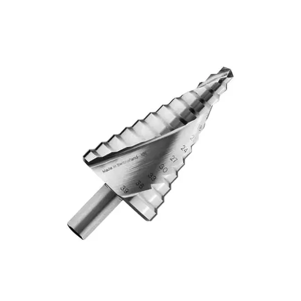 BOSCH Fraise 12 étages HSS queue cylindrique Ø 10 mm - 2608597521