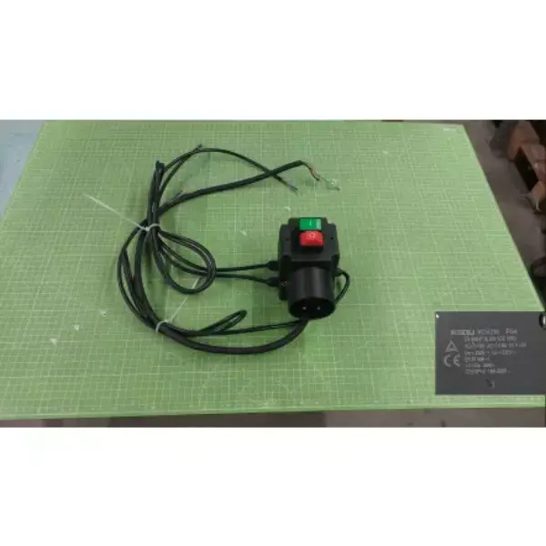 Bouton marche arrêt pour raboteuse HOB260MINI Holzmann | Atelier des boiseux
