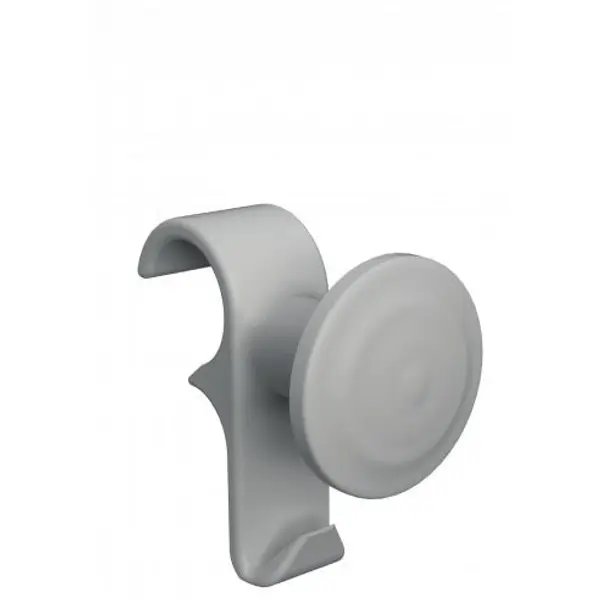 Lot de 2 patères amovibles compatible ACTIBAIN & FLO BAIN - blanc - 5x5x5 cm - Noirot