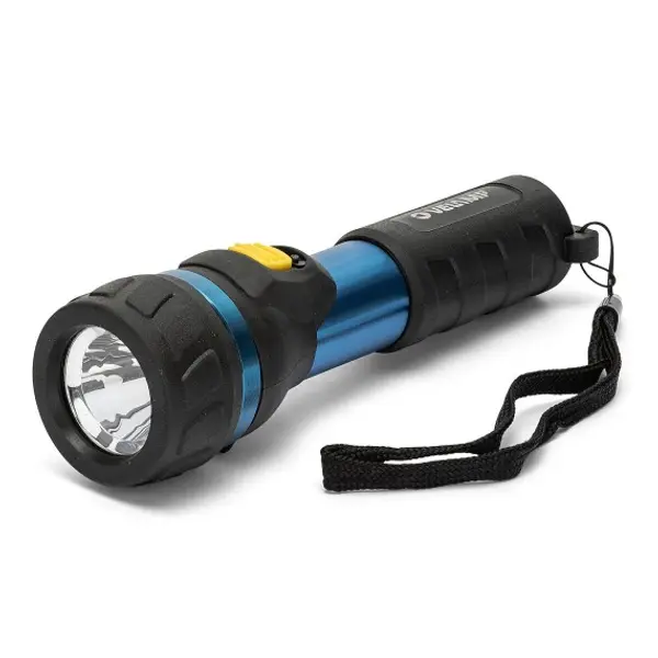 IMPULSE: torcia LED 1W 2AA in alluminio e rubber