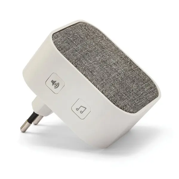 TAYLOR AC: Campanello senza fili con spina, 150m, 36 melodie. Bianco
