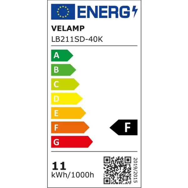 Lampadina SMD LED dimmerabile, Goccia A60, 11W/1055lm, base E27, 4000K