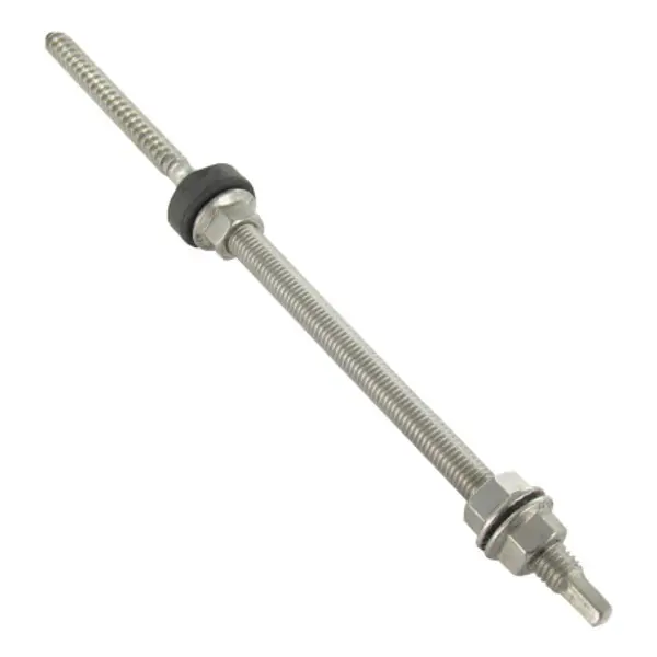 1 x Vis panneau solaire SW9 12X300 Inox A2