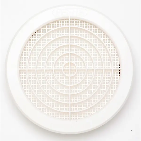 Grille d'aération abs naturel Diam.18.2 cm - Centrale Brico