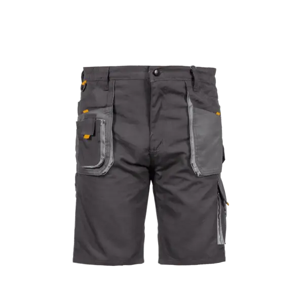 Bermuda de travail Gris - Taille 46 - Comfort Plus - 80% Polyester 20% Coton - Oeko-tex standard 100 - VITO
