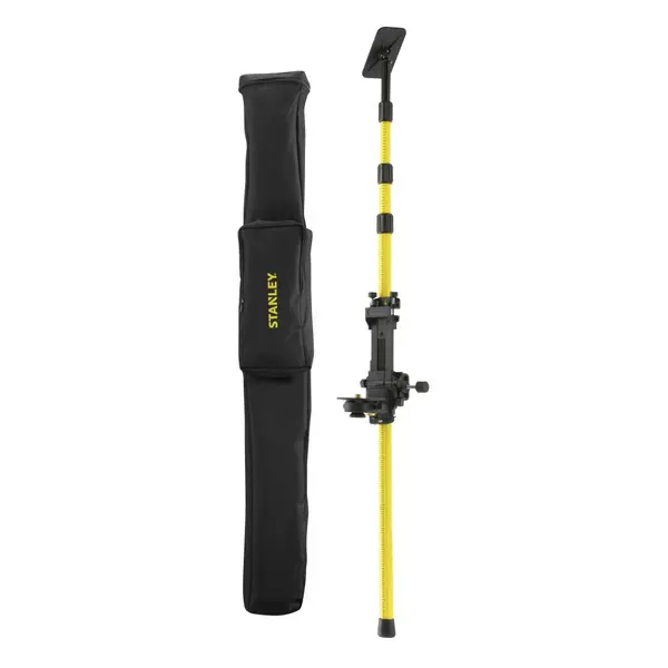 Pack 3 Accessoires : Canne Telescopique + Embase Coulissante + Support Magnetique Stanley 1-77-221