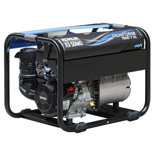 GROUPE ELECTROGENE 6.5Kw PERFORM 7500 T XL C5 - PERFORM7500TXLC SDMO