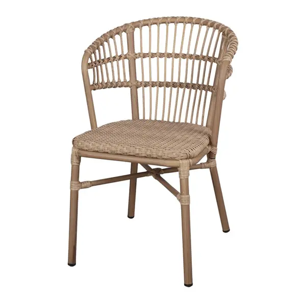 Chaise d’extérieur avec un style bistrot - modèle 035 - naturel - MWlab