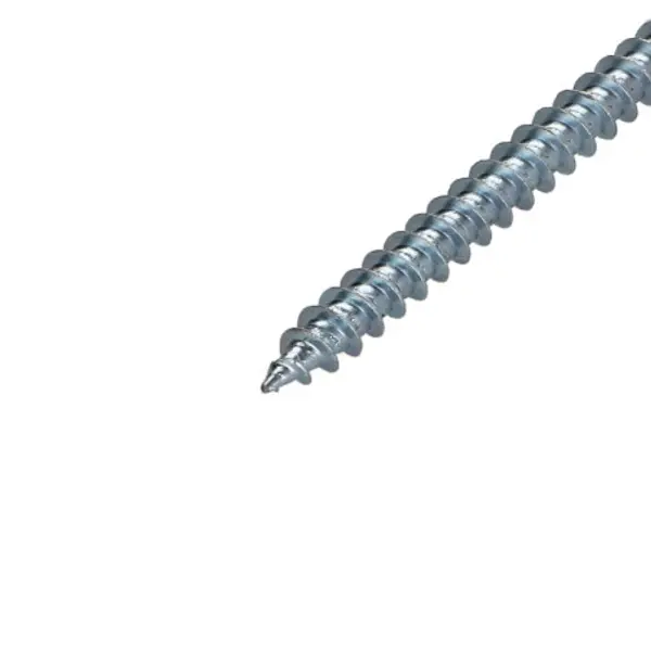 1 x VBA Vis bois agglo Tête fraisée Pozi N°2 4.5X65 Acier zingué