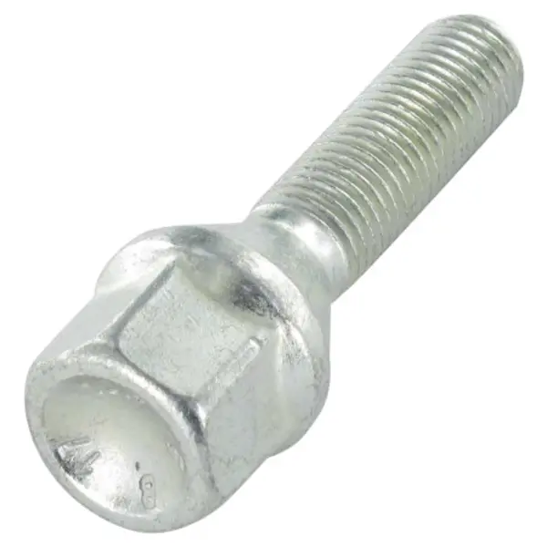 1 x Vis ROUE M12X31 Pas de 125 S/PL19 Classe 10.9 Acier zingué