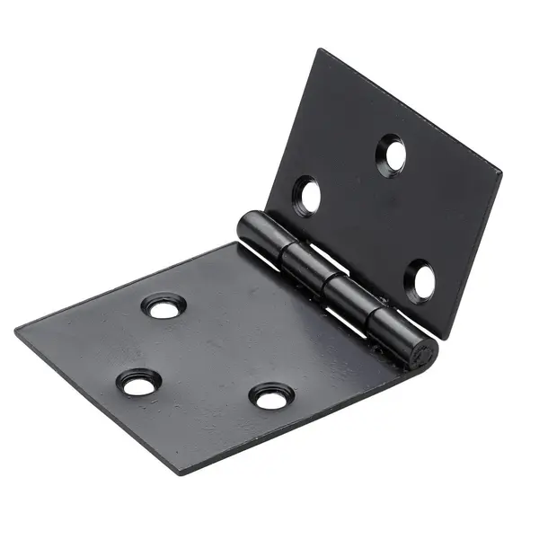 Charnière en acier pour meuble, HETTICH, L.50 x l.85 mm, noir - HETTICH