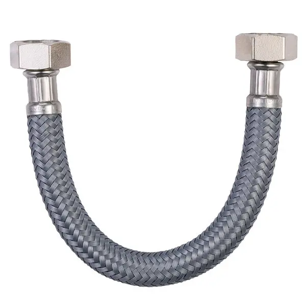 Flexible d'alimentation en eau 30 cm - Femelle/Femelle Filetages 20x27